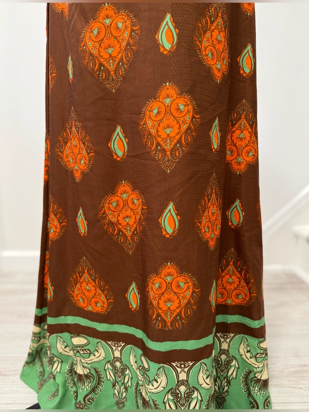 JOHANNA ORTIZ Guardian of Wisdom printed jacquard maxi skirt and top set - Picture 6 of 15